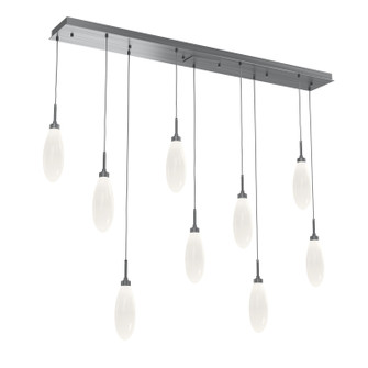 Fiori LED Pendant in Gunmetal (404|PLB0071-09-GM-WL-C01-L3)