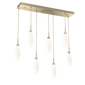 Fiori LED Pendant in Heritage Brass (404|PLB0071-07-HB-WL-C01-L3)