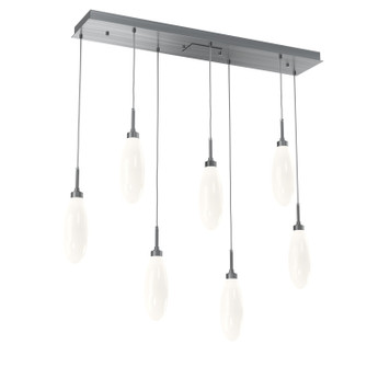 Fiori LED Pendant in Gunmetal (404|PLB0071-07-GM-WL-C01-L3)