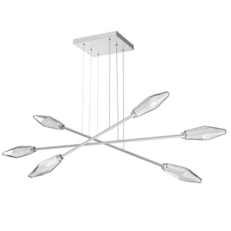 Rock Crystal LED Lantern in Classic Silver (404|PLB0050-M3-CS-C-CA1-L3)