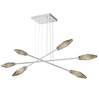 Rock Crystal LED Lantern in Classic Silver (404|PLB0050-M3-CS-B-CA1-L3)