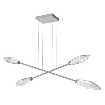 Rock Crystal LED Lantern in Beige Silver (404|PLB0050-M2-BS-C-CA1-L3)