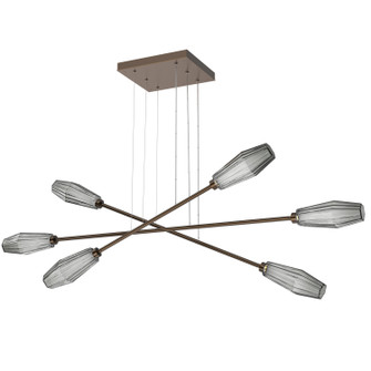 Aalto LED Lantern in Flat Bronze (404|PLB0049-M3-FB-S-CA1-L1)