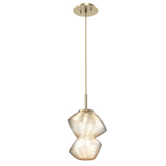 Mesa LED Pendant in Heritage Brass (404|LAB0089-01-HB-A-C01-L1)