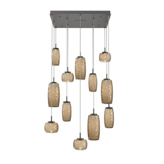 Vessel LED Pendant in Graphite (404|CHB0091-12-GP-B-C01-L3)