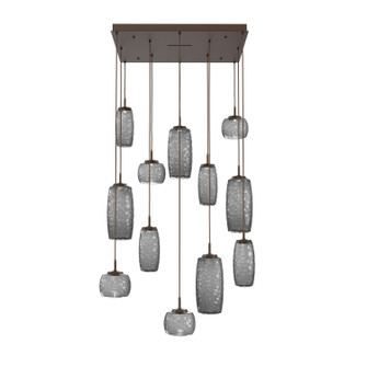 Vessel LED Pendant in Flat Bronze (404|CHB0091-12-FB-S-C01-L3)