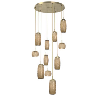 Vessel LED Pendant in Heritage Brass (404|CHB0091-11-HB-B-C01-L3)