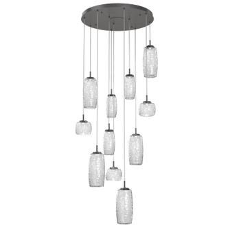 Vessel LED Pendant in Graphite (404|CHB0091-11-GP-C-C01-L1)
