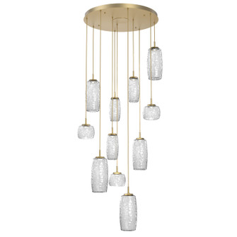 Vessel LED Pendant in Gilded Brass (404|CHB0091-11-GB-C-C01-L3)