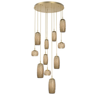 Vessel LED Pendant in Gilded Brass (404|CHB0091-11-GB-B-C01-L3)