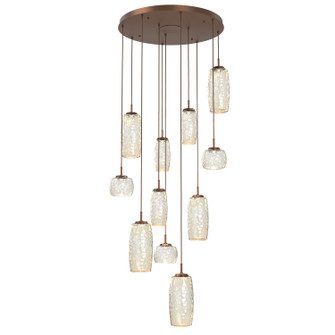 Vessel LED Pendant in Burnished Bronze (404|CHB0091-11-BB-A-C01-L3)