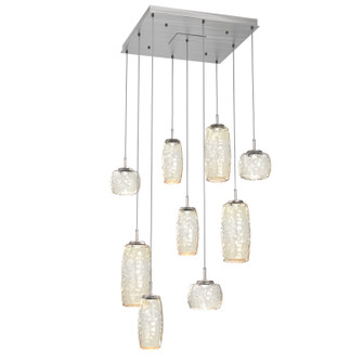 Vessel LED Pendant in Satin Nickel (404|CHB0091-09-SN-A-C01-L3)