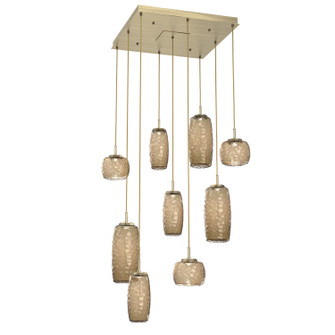 Vessel LED Pendant in Heritage Brass (404|CHB0091-09-HB-B-C01-L3)