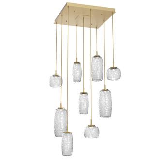 Vessel LED Pendant in Gilded Brass (404|CHB0091-09-GB-C-C01-L1)