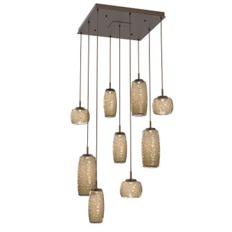 Vessel LED Pendant in Flat Bronze (404|CHB0091-09-FB-B-C01-L3)
