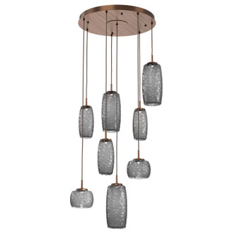 Vessel LED Pendant in Oil Rubbed Bronze (404|CHB0091-08-RB-S-C01-L3)