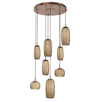 Vessel LED Pendant in Oil Rubbed Bronze (404|CHB0091-08-RB-B-C01-L3)