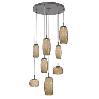 Vessel LED Pendant in Graphite (404|CHB0091-08-GP-B-C01-L3)
