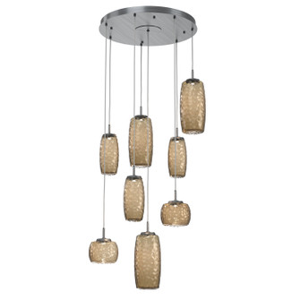 Vessel LED Pendant in Gunmetal (404|CHB0091-08-GM-B-C01-L3)