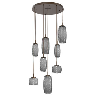 Vessel LED Pendant in Flat Bronze (404|CHB0091-08-FB-S-C01-L1)