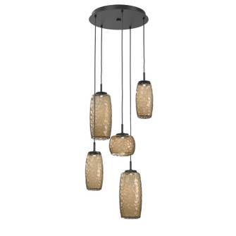 Vessel LED Pendant in Matte Black (404|CHB0091-05-MB-B-C01-L1)