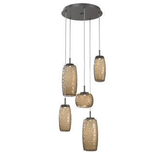 Vessel LED Pendant in Graphite (404|CHB0091-05-GP-B-C01-L3)