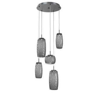 Vessel LED Pendant in Gunmetal (404|CHB0091-05-GM-S-C01-L1)