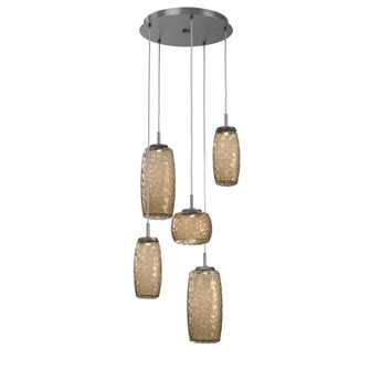 Vessel LED Pendant in Gunmetal (404|CHB0091-05-GM-B-C01-L3)