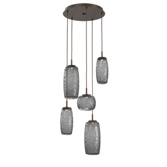 Vessel LED Pendant in Flat Bronze (404|CHB0091-05-FB-S-C01-L1)