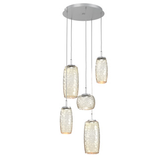 Vessel LED Pendant in Classic Silver (404|CHB0091-05-CS-A-C01-L1)