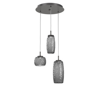 Vessel LED Pendant in Graphite (404|CHB0091-03-GP-S-C01-L1)