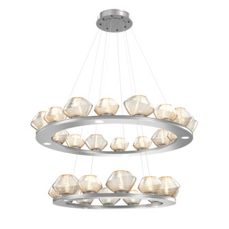 Mesa LED Chandelier in Satin Nickel (404|CHB0089-2B-SN-A-CA1-L3)