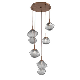 Mesa LED Pendant in Oil Rubbed Bronze (404|CHB0089-05-RB-S-C01-L3)
