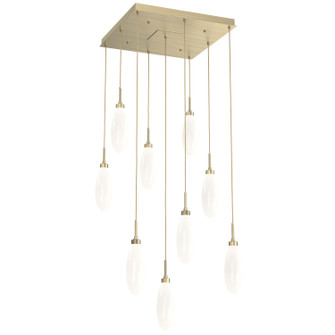 Fiori LED Pendant in Heritage Brass (404|CHB0071-09-HB-WL-C01-L3)