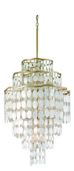 Dolce 12 Light Chandelier in Champagne Leaf (68|109-712-CPL)