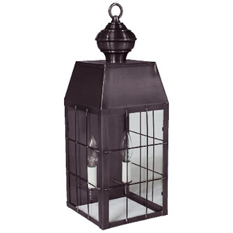 Woodcliffe Two Light Wall Mount in Dark Brass (196|8341-DB-LT2-CLR)