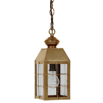 Woodcliffe One Light Hanging Lantern in Antique Brass (196|8312-AB-MED-CSG)
