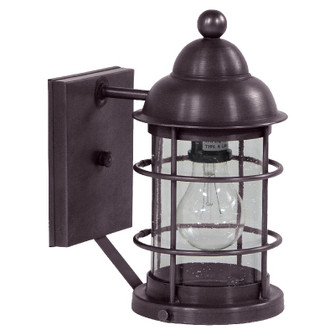 Nautical One Light Wall Mount in Dark Brass (196|3511-DB-MED-CSG)