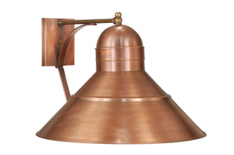 Barn One Light Wall Mount in Antique Copper (196|3451-AC-MED)