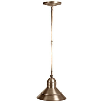 Barn One Light Pendant in Dark Antique Brass (196|3422-DAB-MED-AP10)