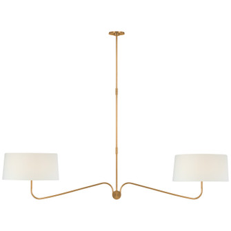 Canto LED Chandelier in Hand-Rubbed Antique Brass (268|TOB 5353HAB-L)