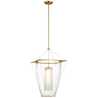 Ovalle LED Lantern in Antique Brass (268|RB 5091AB-CG)