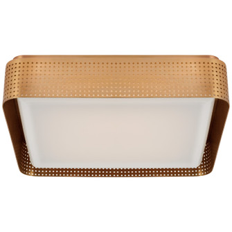 Precision LED Flush Mount in Antique-Burnished Brass (268|KW 4084AB-WG)