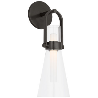Larkin LED Wall Sconce in Bronze (268|IKF 2450BZ-CG)