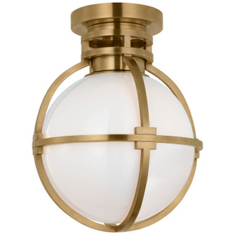 Gracie LED Flush Mount in Antique-Burnished Brass (268|CHC 4483AB-WG)