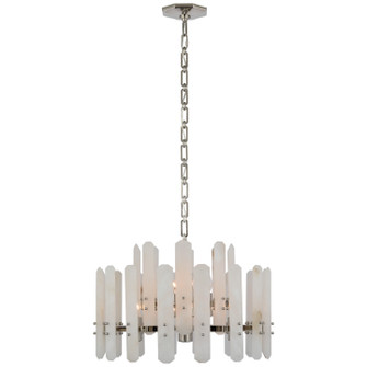 Bonnington 12 Light Chandelier in Polished Nickel (268|ARN 5124PN-ALB)
