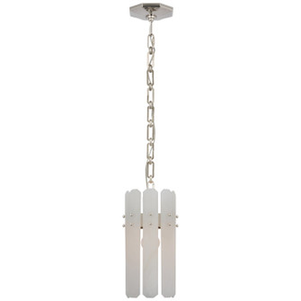 Bonnington One Light Pendant in Polished Nickel (268|ARN 5123PN-ALB)
