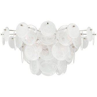 Loire LED Flush Mount in Polished Nickel (268|ARN 4453PN-WSG)