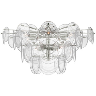 Loire LED Flush Mount in Polished Nickel (268|ARN 4453PN-CSG)