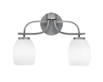 Cavella Two Light Bath Bar in Graphite (200|3912-GP-615)